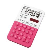 （まとめ）シャープ カラー・デザイン電卓 8桁ミニミニナイスサイズ ピンク系 EL-760R-PX 1台〔×5セット〕 | BuzzMillion