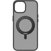MOMAX モーマックス ROLLER MagSafe対応360°リングスタンドケース for iPhone 15 ブラック MM25524 | BuzzHobby