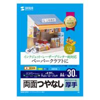 【10個セット】 サンワサプライ インクジェットプリンタ用紙 厚手 JP-EM1NA4NX10 | BuzzHobby