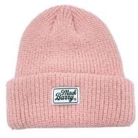 MACK BARRY マクバリー 【BEANIE(ビーニー)】 CLASSIC LABEL SOFT CANDY BEANIE ライトピンク | BuzzHobby