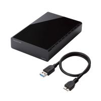 エレコム 外付けハードディスク e：DISK USB3.0対応 2TB ELD-CED020UBK | BuzzHobby