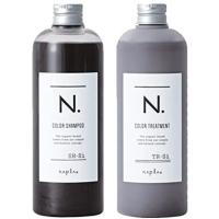 ナプラ N. エヌドット カラーシャンプー Si（シルバー) 320mL ＆ トリートメント 300g セット　 【発送方法：宅急便コンパクト。 選択で送料0円になります】 | 美容館