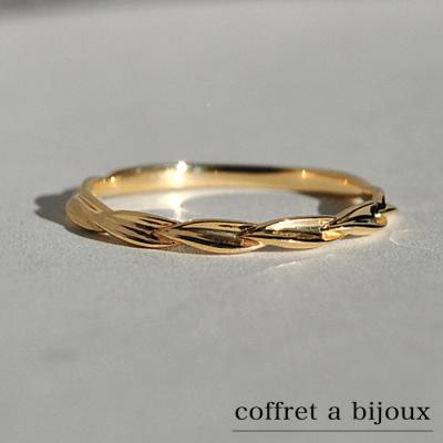 coffret a bijoux K18YG スターダスト リング 7号 sowi 指輪 リング K18・ダイヤモンド スターダストコレクション