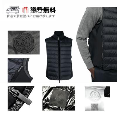 明日発送‼️MONCLER ブラック ダウンベスト 楽天市場】モンクレール ダウン ベスト（メンズファッション）の通販