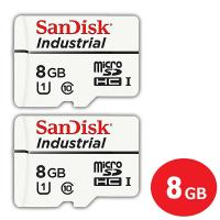 サンディスク ドライブレコーダー用 高耐久 microSDHCカード 8GB 2枚入り Class10 UHS-I Industrial SDSDQAF3-008G-I-2P 防犯カメラ ドラレコ対応 | ケーブルストア