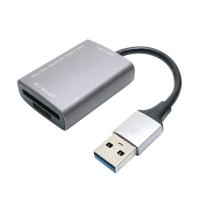 ミヨシ SDカードリーダ・ライタ USB Atypコネクタ USB3.2Gen1対応 ダークシルバー USR-ASD1DS | ケーブルストア