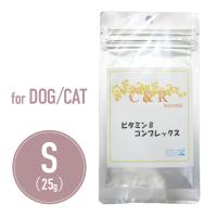 C&amp;R ビタミンBコンプレックス Sサイズ（25g） 犬猫用サプリメント 正規品 | カニョリーノYahoo!店