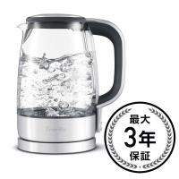 ブレビル 電気ケトル Breville USA BKE595XL The Crystal Clear Electric Kettle 家電 | カリフォルニアキッチンマーケット