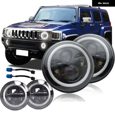 ハマーh2 ヘッドライト IPF ハマー H2 LED ヘッドライトキット マルチリフレクター
