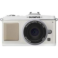 オリンパス OLYMPUS E-P2 プレミアムキット ホワイト E-P2プレミアムキット-WHT SDカード付き &lt;プレゼント包装承ります&gt; | カメラFanks-PROShop ヤフー店