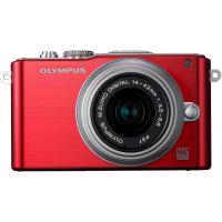 オリンパス OLYMPUS E-PL3 レンズキット レッド E-PL3 LKIT RED SDカード付き &lt;プレゼント包装承ります&gt; | カメラFanks-PROShop ヤフー店