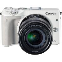 キヤノン Canon EOS M3 レンズキット ホワイト  EOSM3WH-1855ISSTMLK SDカード付き &lt;プレゼント包装承ります&gt; | カメラFanks-PROShop ヤフー店