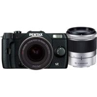 ペンタックス PENTAX デジタル Q10 ダブルズームキット  ブラック  SDカード付き &lt;プレゼント包装承ります&gt; | カメラFanks-PROShop ヤフー店