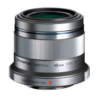 [新品]OLYMPUS オリンパス M.ZUIKO DIGITAL 45mm F1.8シルバー | カメラの大林Yahoo!店