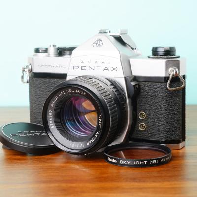 PENTAX Spotmatic SP / 55mm F1.8 一眼レフ Pentax Spotmatic SP Camera Kit with 55mm f1.8 Lens