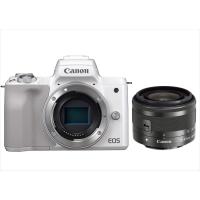 キヤノン Canon EOS Kiss M ホワイトボディ EF-M 15-45mm ブラック レンズセット ミラーレス一眼 カメラ 中古 | CAMERArt 2nd-Shop
