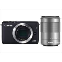 キヤノン Canon EOS M10 ブラックボディ EF-M 55-200mm シルバー 望遠 レンズセット ミラーレス一眼 カメラ 中古 | CAMERArt 2nd-Shop