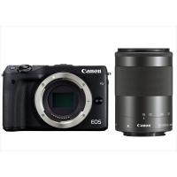 キヤノン Canon EOS M3 ブラックボディ EF-M 55-200mm ブラック 望遠 レンズセット ミラーレス一眼 カメラ 中古 | CAMERArt 2nd-Shop