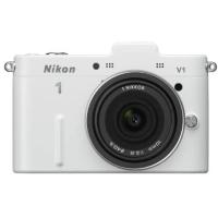 ニコン Nikon 1 V1 10mm 2.8 薄型レンズキット ホワイト 単焦点 ミラーレス一眼 カメラ 中古 | CAMERArt 2nd-Shop