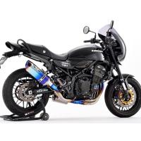 正規品／ビートジャパン Z900RS NASSERT Evolution TypeII 3D UP フルエキゾーストマフラー（ブルーチタン） BEE… | モトメガネYahoo!店