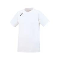 正規品／アシックス XW6746 PRACTICE SHORT SLEEVE TOP（ホワイト） サイズ：S ASICS キャンプ | モトメガネYahoo!店