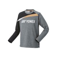 正規品／ヨネックス 31051 ユニライトトレーナー（グレー） サイズ：S YONEX キャンプ | モトメガネYahoo!店