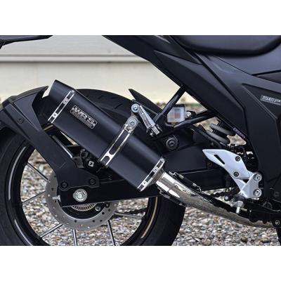 WR'S バイク マフラー（色：ブラック系）｜バイク｜車、バイク、自転車