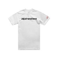 アルパインスターズ Tシャツ リニアー ワードマーク 2.0（ホワイト/レッド/ブラック） サイズ L Alpinestars | モトメガネYahoo!店