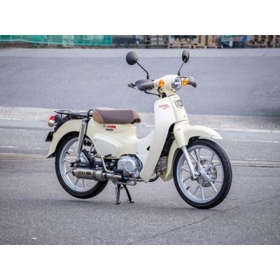 スーパーカブ マフラー チタン（OVER RACING／バイク マフラー