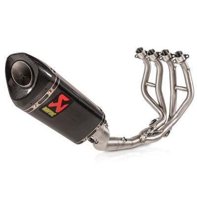 送料込 zx4r マフラー（AKRAPOVIC／バイク用フルエキゾースト）｜マフラー