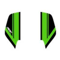 【メーカー直送】エムディーエフ KSR50/80/110 KSR50/80/110 全年式 グラフィックキット アタッカーモデル グリーンタイプ タ… | モトメガネYahoo!店