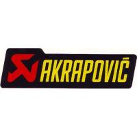 正規品／アクラポビッチ 耐熱サイレンサーステッカー AKRAPOVIC 日用品 | モトメガネYahoo!店