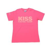 正規品／キッスレーシング KISS Racing Team Tシャツ（ピンク） サイズ：L KISS バイク | モトメガネYahoo!店