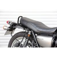 正規品／キジマ W800 バッグサポート（ブラック） タイプ：右側 KIJIMA バイク | モトメガネYahoo!店