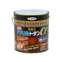 正規品／アサヒペン 油性高耐久アクリルトタン用α 3KG 赤さび asahipen 日用品 | モトメガネYahoo!店