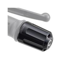 デイトナ バイク用 バーエンド アルミビレット ヘビーウエイト（リボルバー） カワサキ M17タイプ ZX-10R Ninja H2 など ブラック… | モトメガネYahoo!店