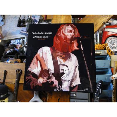 カートコバーン　油絵　アート カート・コバーン アーティスト研究 (画家として) [クロス投稿