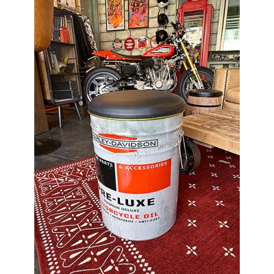 オイル缶 椅子（Harley Davidson／家具、インテリア用品）のおすすめ  