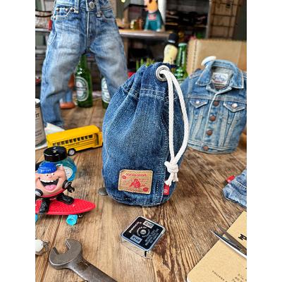 アライヤン デニム 巾着 （Sサイズ） 岡山産デニム MADE IN JAPAN