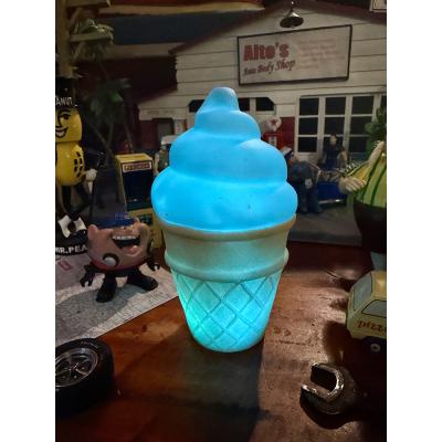 ソフトクリーム カラーチェンジ LEDランプ □ アメリカン雑貨 アメリカ