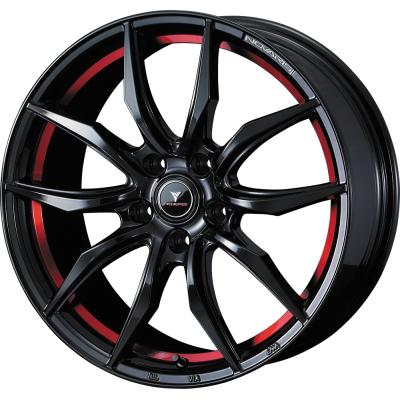 18インチ ホイール 5本スポーク（色：レッド系）のおすすめ人気