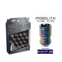 KYO-EI 協永産業 MN03N Kics MONOLITH モノリス T1/06 M12×P1.25 20個入 貫通ナット カラー：Neochro | Car Parts Shop MM