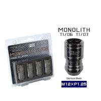 KYO-EI 協永産業 MN03GK-4P Kics MONOLITH モノリス T1/06 M12×P1.25 4個入 貫通ナット カラー：Glorious Black | Car Parts Shop MM