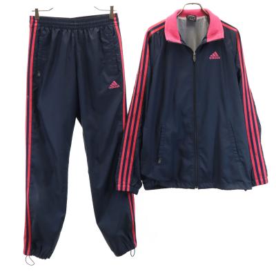ウインドブレーカー上下 アディダス メンズ（色：ネイビー系）の商品