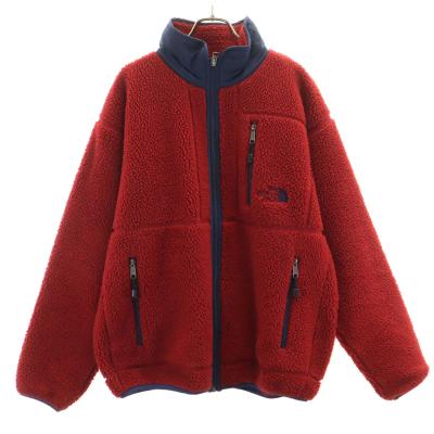 THE NORTH FACE メンズフリースジャケット（色：レッド系）｜コート