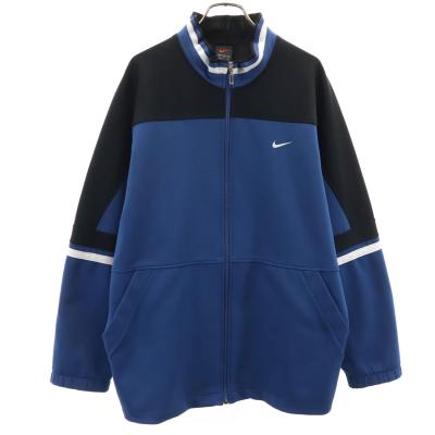 NIKE（ナイキ） トラックジャケット M 青紺 ジャージ メンズ 古着 中古