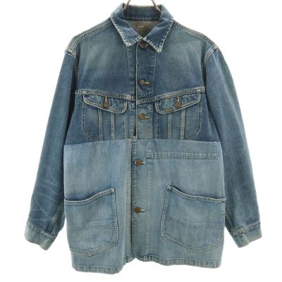 Lee カバーオール 古着（メンズファッション）（色：ブルー系