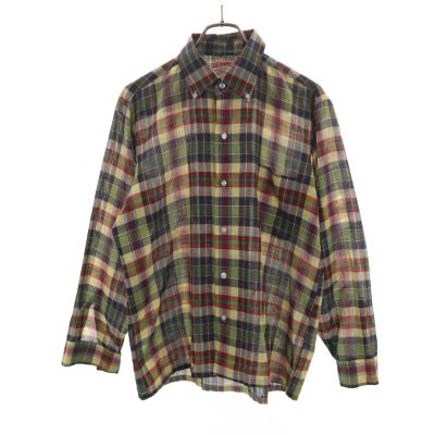 VAN HEUSEN ヴァンヒューゼン 60s 70s ヴィンテージ チェック柄 長袖