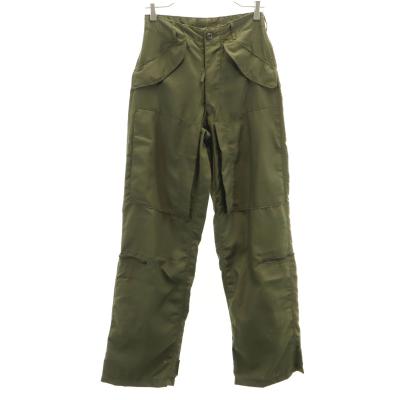 古着 US ARMY アメリカ軍 70s ヴィンテージ ヘリクルー パンツ XS オリーブ ミリタリー メンズ US ARMY アメリカ軍 70s ヴィンテージ ヘリクルー パンツ XS オリーブ
