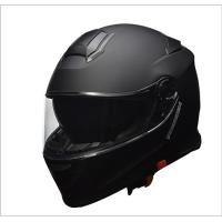 モジュラーヘルメット　 REIZEN　マットブラック　L(59〜60cm未満)サイズ　REIZEN MBK L リード工業 | カーパーツプラザ